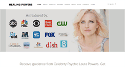 Desktop Screenshot of healingpowers.net