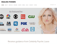 Tablet Screenshot of healingpowers.net
